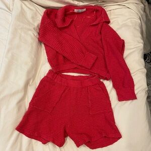 free people lounge matching set